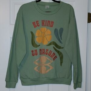 DESERT Dreamer Be Kind to Nature crewneck graphic sweatshirt
